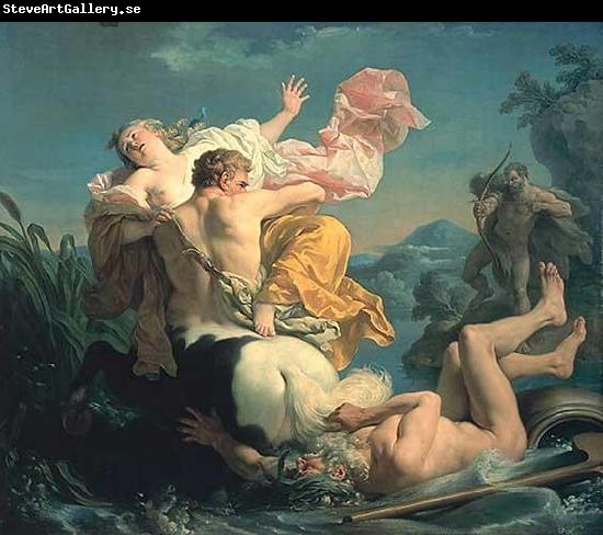 Louis Jean Francois Lagrenee The Abduction of Deianeira by the Centaur Nessus